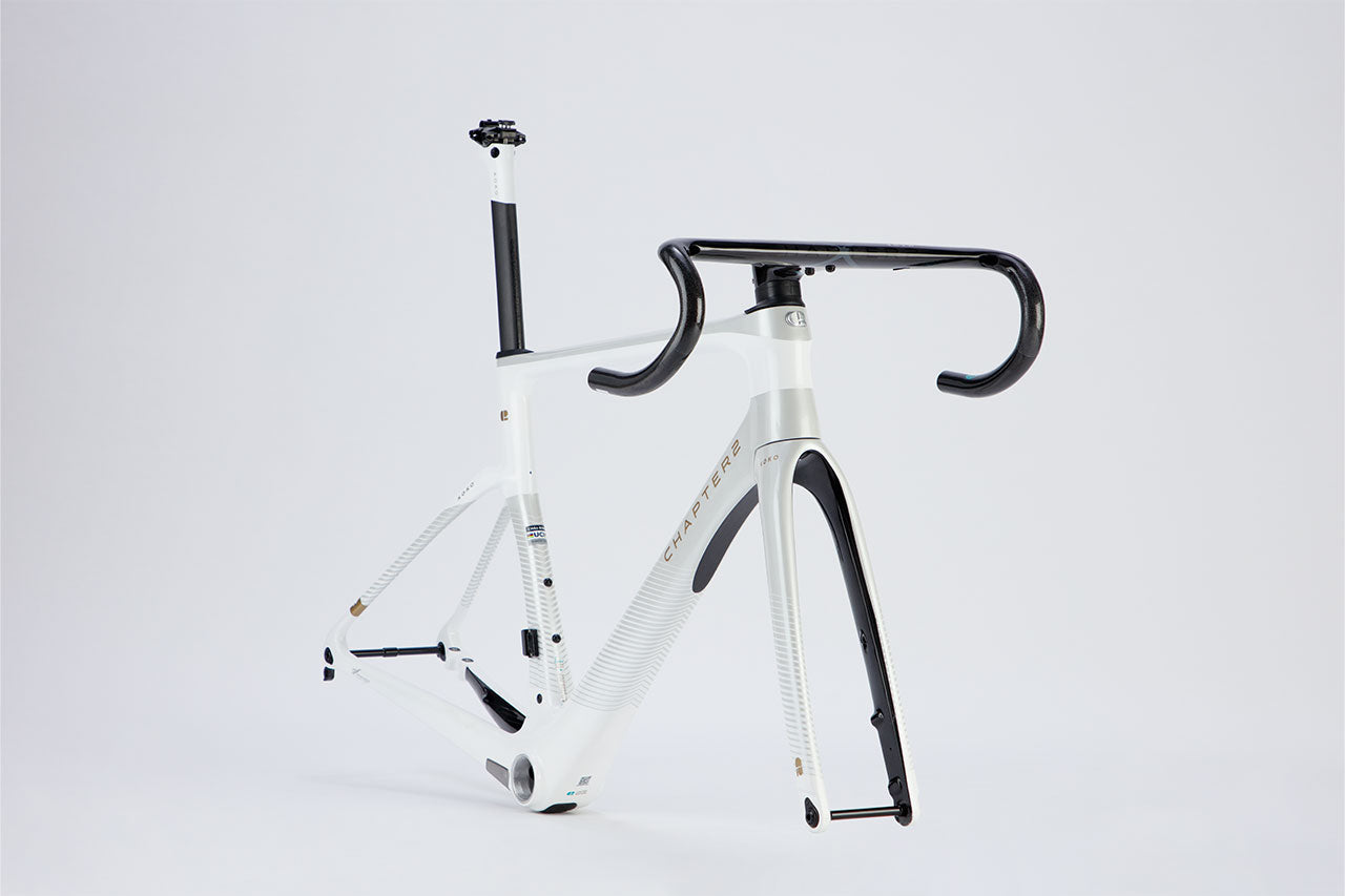 Cuadro de Bicicleta Chapter2 Koko: WHITE + GREY (TAURIPARIPA)