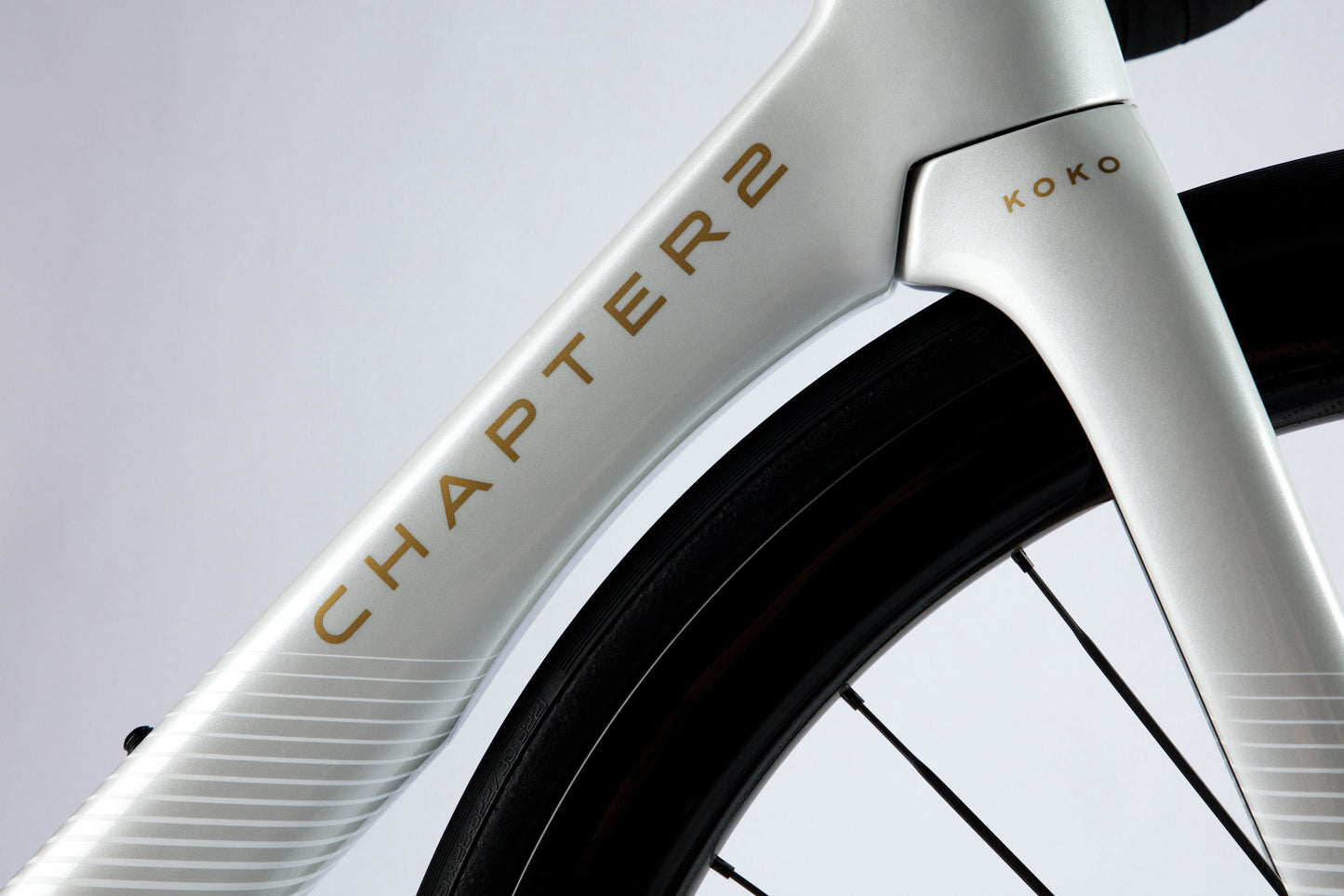 Cuadro de Bicicleta Chapter2 Koko: WHITE + GREY (TAURIPARIPA)