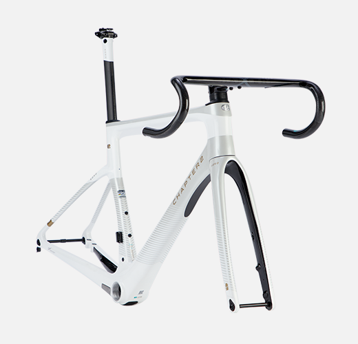 Cuadro de Bicicleta Chapter2 Koko: WHITE + GREY (TAURIPARIPA)
