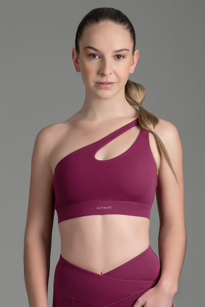 Ultimate Bra Sport - Sostén deportivo de Mujer (Burdeo - Boysenberry)