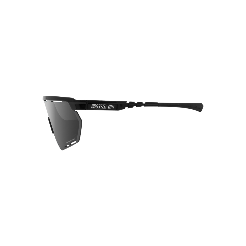 Scicon Aerowing - Anteojos deportivos de ciclismo Marco Negro Multimirror + Rain Clear Lenses