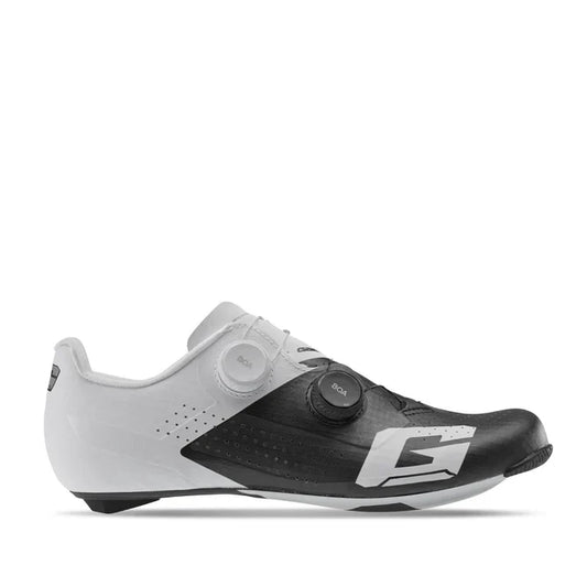 Gaerne G.JET – Zapato de ciclismo de ruta blanco-negro