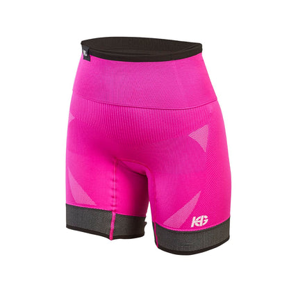 SportHG Orelia – Short de compresión de trail running con cinturón de 2 L para mujer (2 colores)