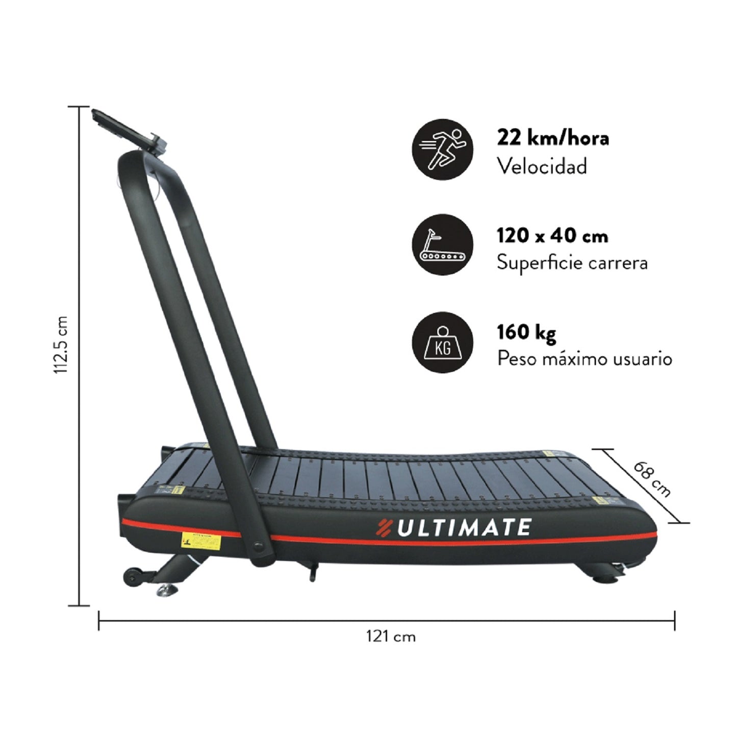 Trotadora Curva C200 - Ultimate