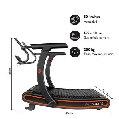Trotadora Curva C1000 Elite High Performance - Ultimate