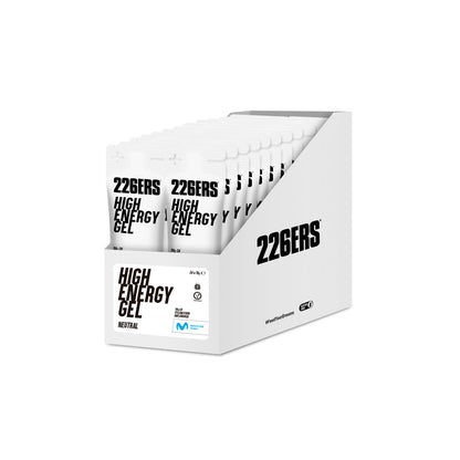 Caja de 24 Geles 226ers High Energy Gel 76grs gel vegano (4 Sabores)