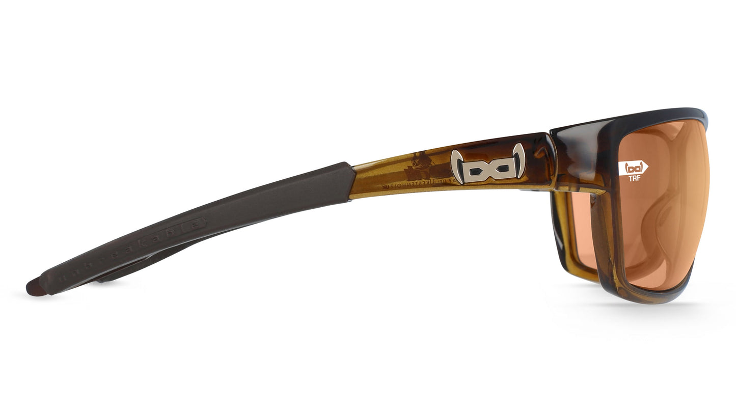 Gloryfy G13 One4all BY Ueli Kestenholz Trf Brown – Anteojos de sol deportivos irrompibles