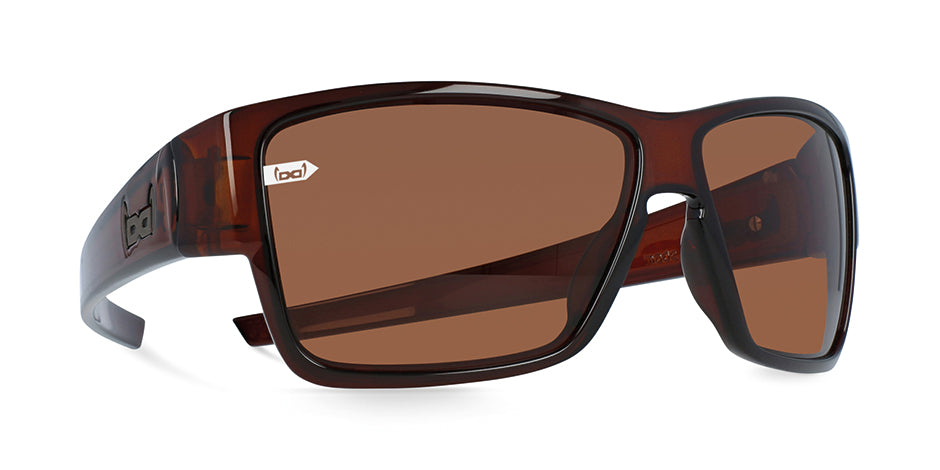 Gloryfy G14 Shiny Brown – Anteojos de sol deportivos irrompibles