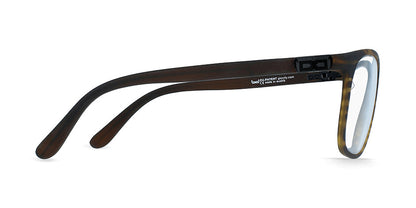 Gloryfy GX Firstchoice Stripes Brown M – Anteojos de pantalla deportivos irrompibles