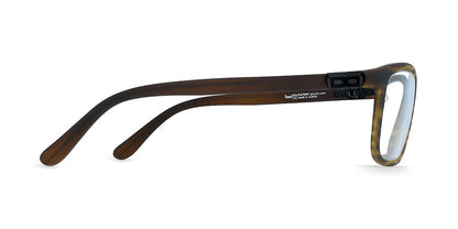 Gloryfy GX Paradiso Stripes Brown L – Anteojos de pantalla deportivos irrompibles