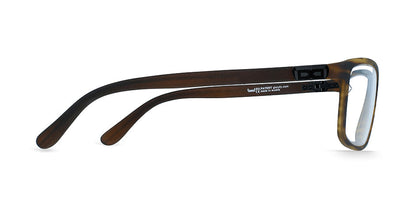 Gloryfy GX Downtown Stripes Brown L – Anteojos de pantalla deportivos irrompibles