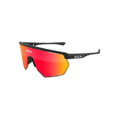 Scicon Aerowing - Anteojos deportivos de ciclismo. Carbon Frame Multimirror + Rain Clear Lenses