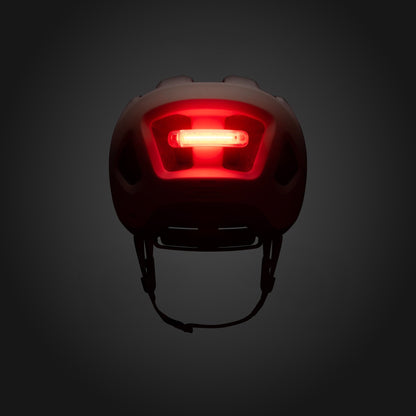 Fizik Kassis - Casco de ciclismo de montaña MTB con Luz roja incluida (Blanco)