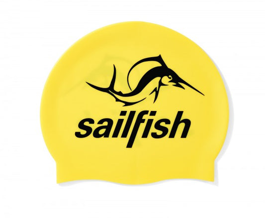 Gorro Natación Silicona Amarillo