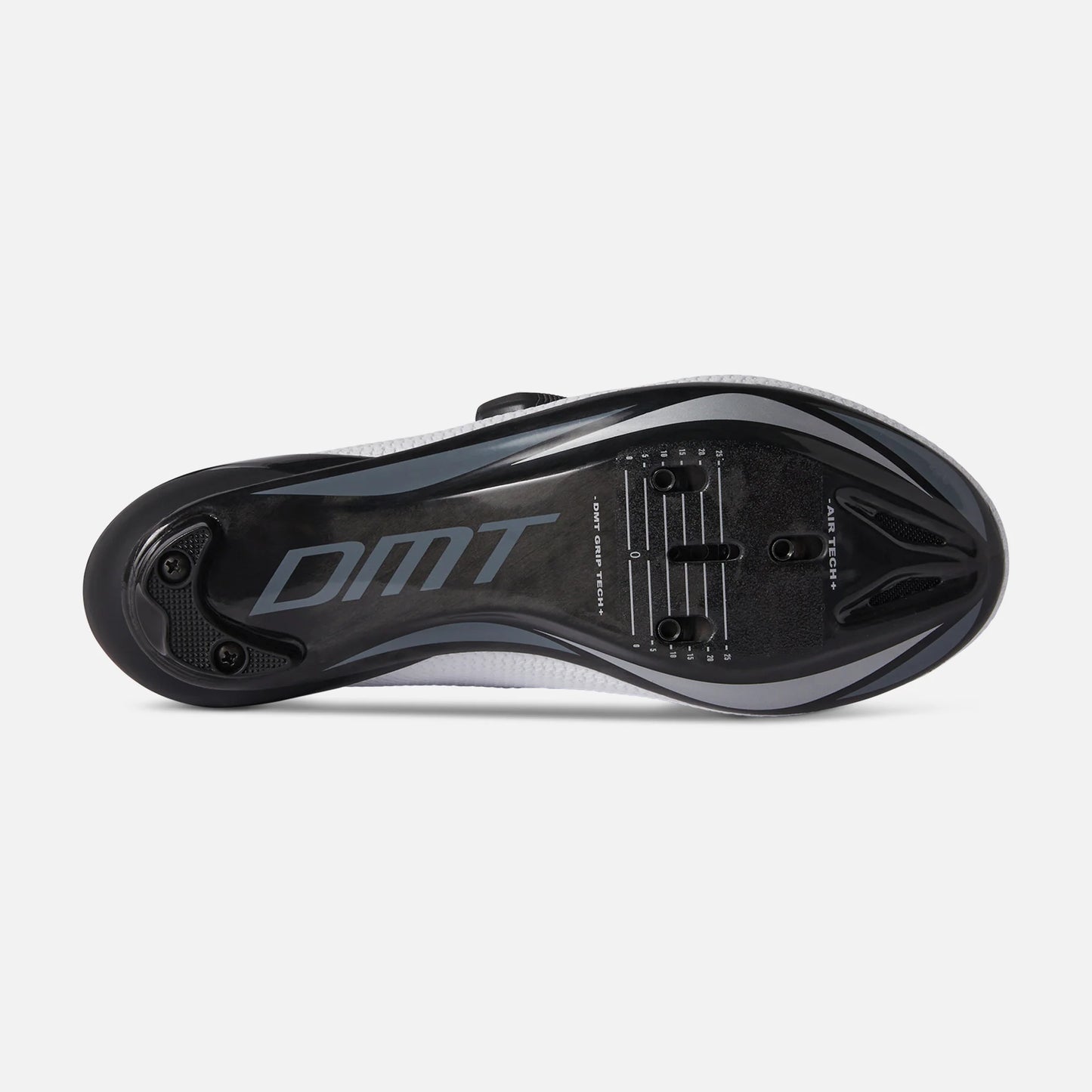 DMT KT1 – Zapato de ciclismo de Triatlón (blanco negro 1 boa)