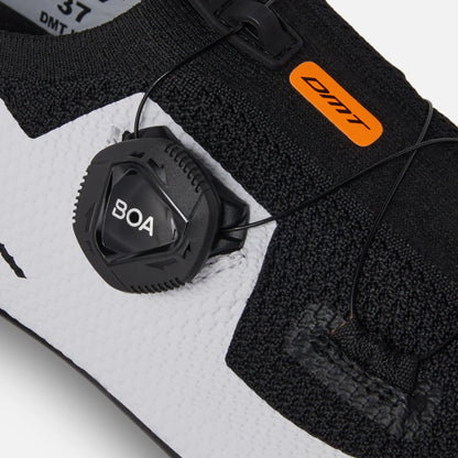 DMT KT1 – Zapato de ciclismo de Triatlón (blanco negro 1 boa)