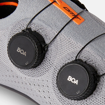 DMT KR0 – Zapato de ciclismo de ruta elite (gris 2 boa)