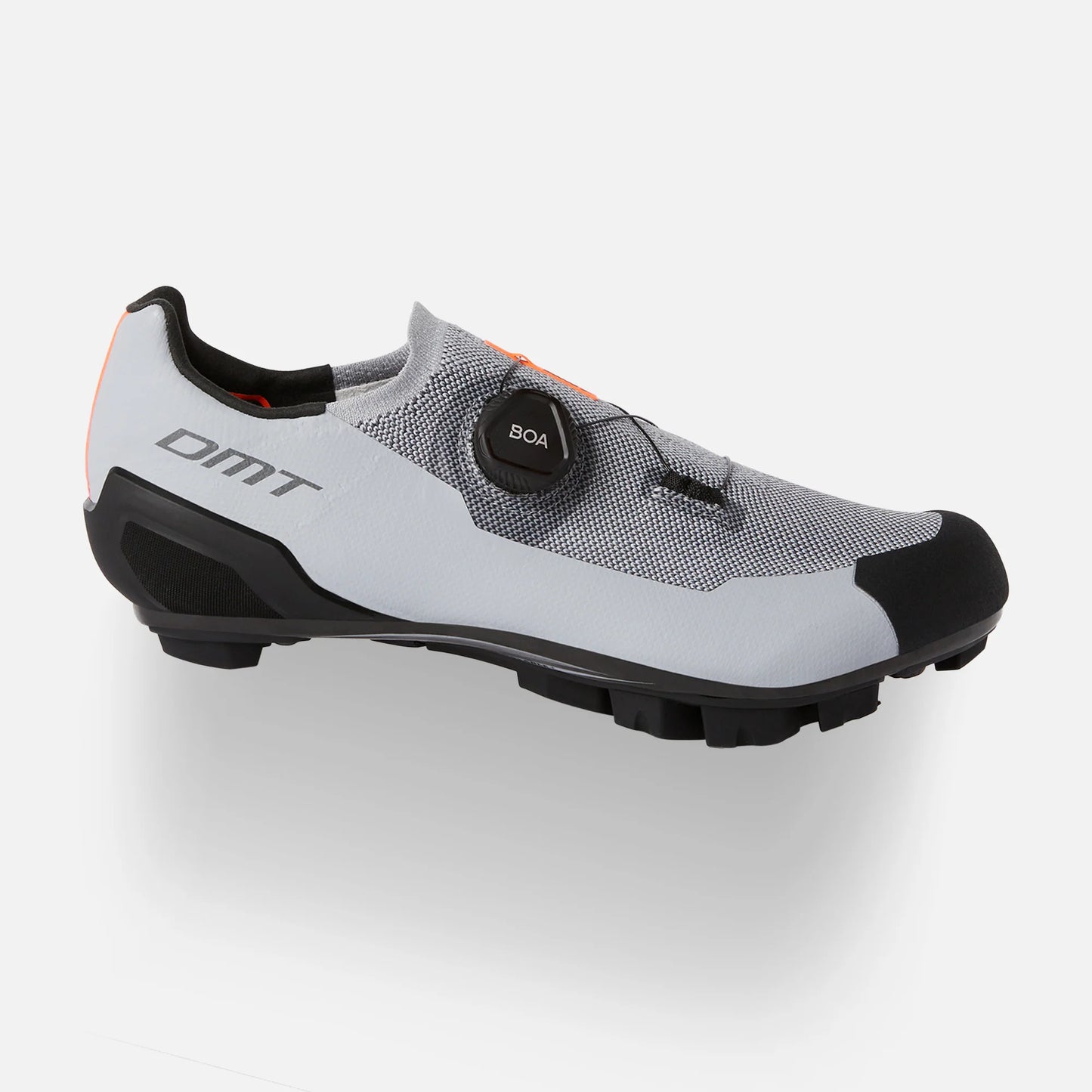 DMT KM30 – Zapato de ciclismo de Montaña MTB XC Marathon (Gris-Negro)