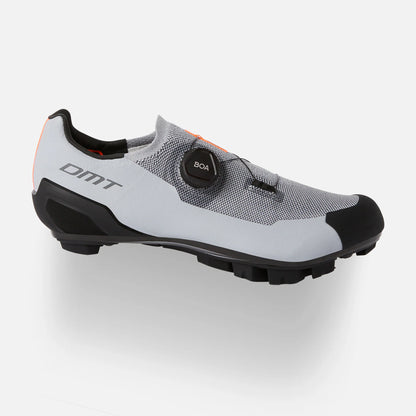 DMT KM30 – Zapato de ciclismo de Montaña MTB XC Marathon (Gris-Negro)