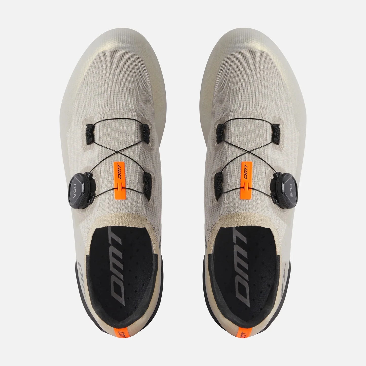 DMT KR30 – Zapato de ciclismo de ruta (Beige, Suela de carbono)