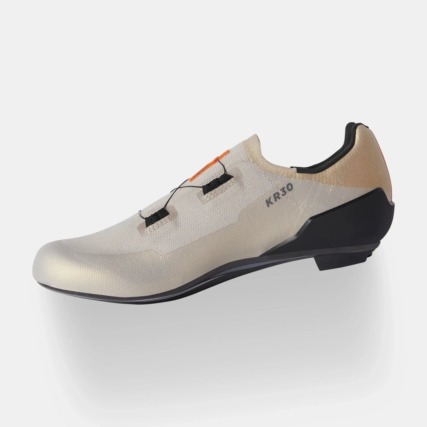 DMT KR30 – Zapato de ciclismo de ruta (Beige, Suela de carbono)