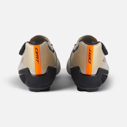 DMT KR30 – Zapato de ciclismo de ruta (Beige, Suela de carbono)