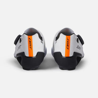 DMT SH10 – Zapato de ciclismo de ruta (Blanco 2 boas)