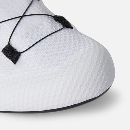 DMT SH10 – Zapato de ciclismo de ruta (Blanco 2 boas)