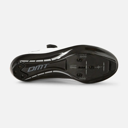 DMT KR1 – Zapato de ciclismo de ruta con suela de carbono. (Negro-Blanco)