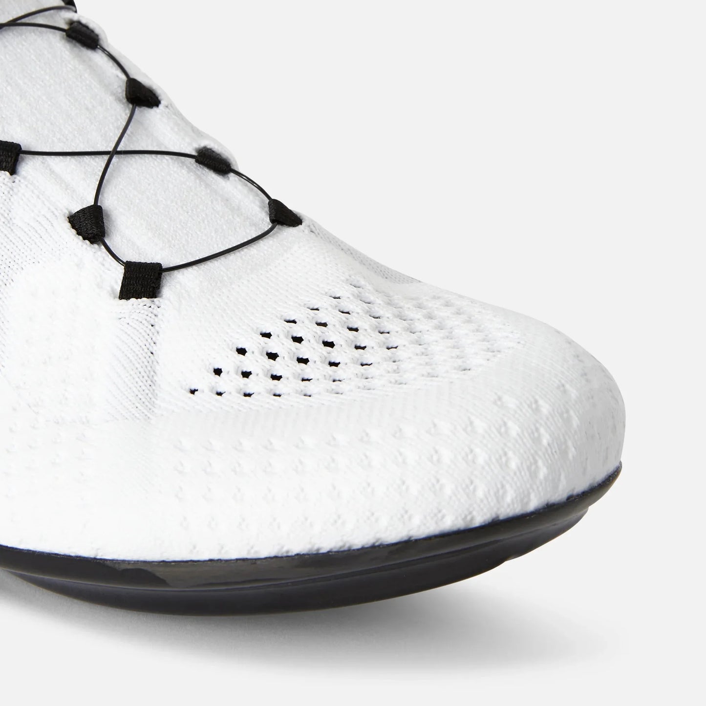 DMT KR1 – Zapato de ciclismo de ruta con suela de carbono. (Negro-Blanco)