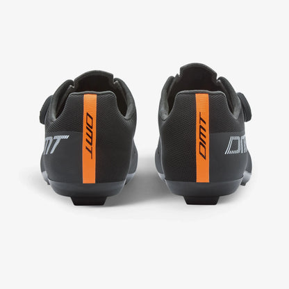 DMT KR1 – Zapato de ciclismo de ruta con suela de carbono. (Negro-Blanco)