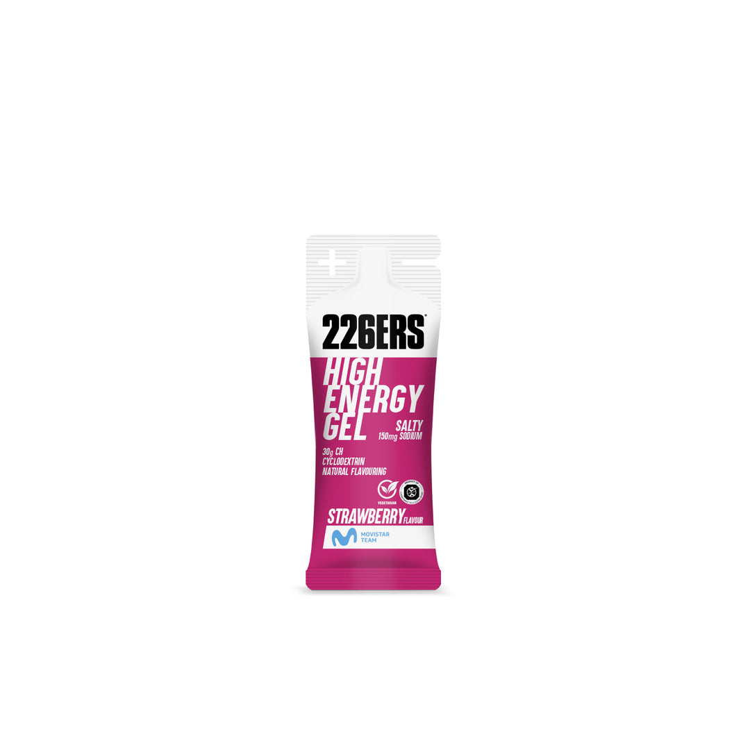 226ers High Energy Gel XS - 45grs vegano (Sabor Strawberry Salty)