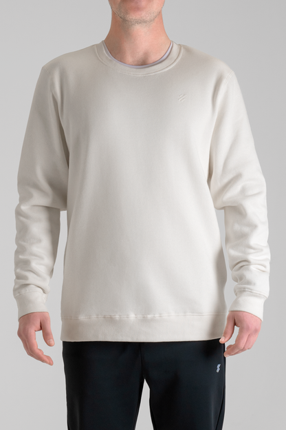 Ultimate Crew - Poleron de Hombre (Blanco Glacier)
