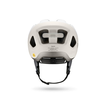 Fizik Kassis - Casco de ciclismo de montaña MTB con Luz roja incluida (Blanco)