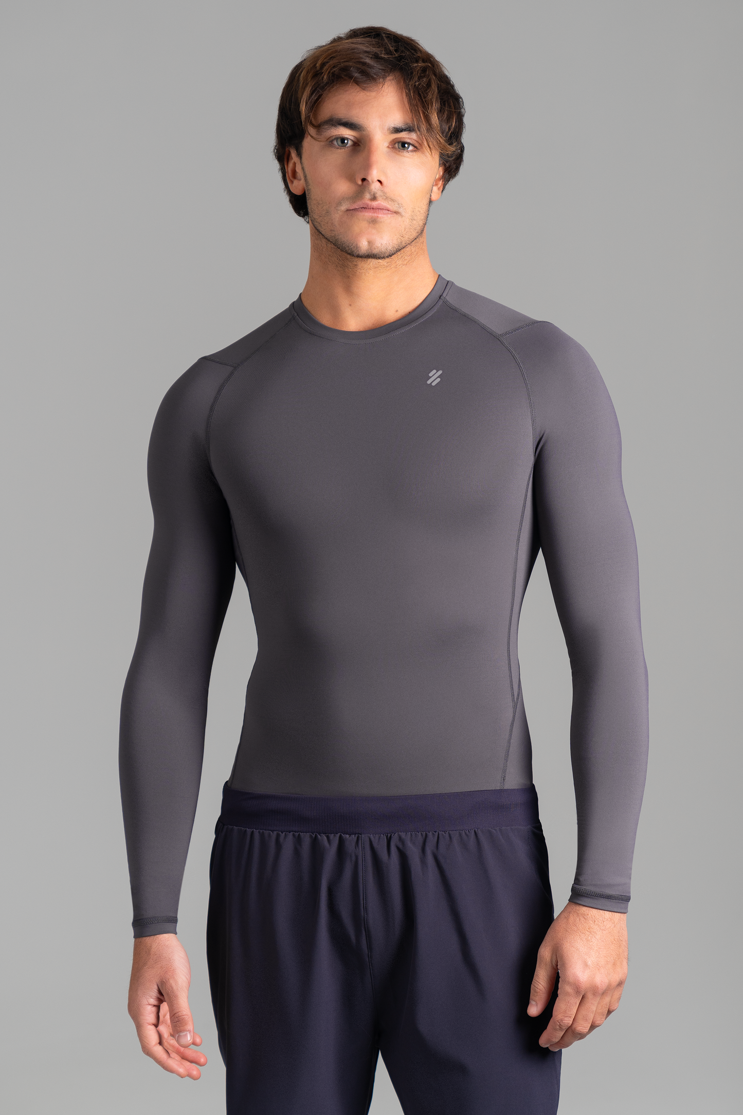 Ultimate Polera Compresiva - Primera capa deportiva manga larga Hombre Magnet