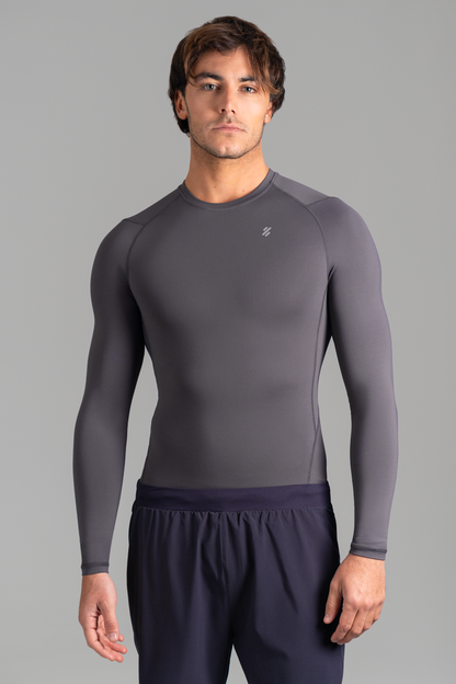 Ultimate Polera Compresiva - Primera capa deportiva manga larga Hombre Magnet