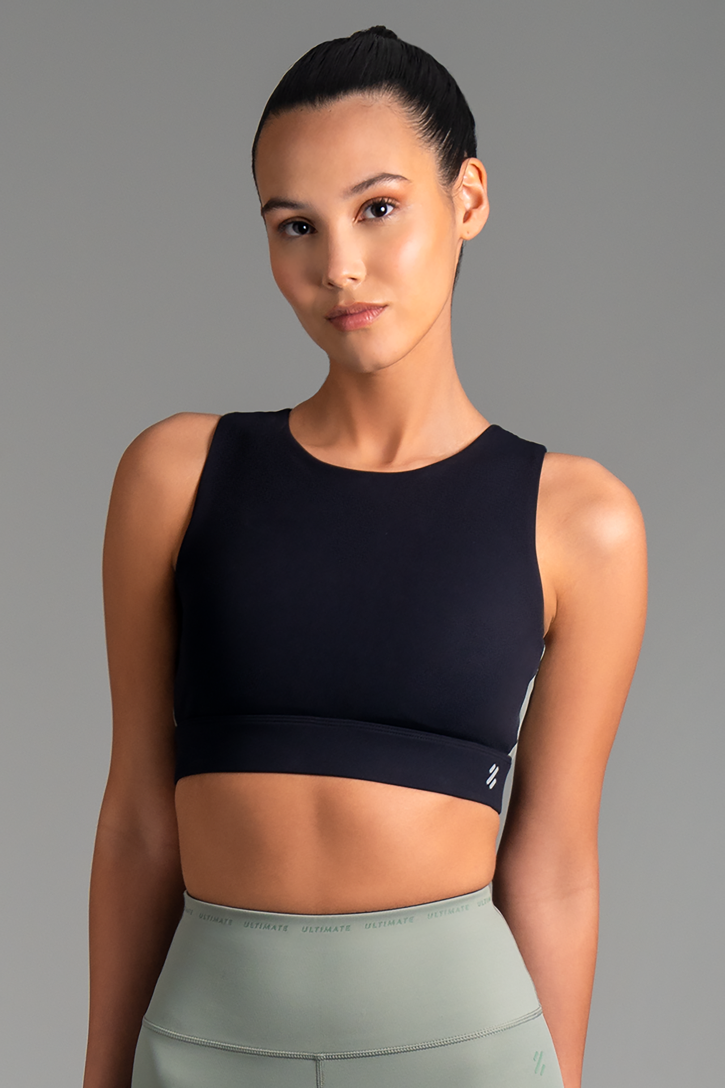 Ultimate Bra Sport - Sostén Deportivo de Mujer (Negro Black Olive)