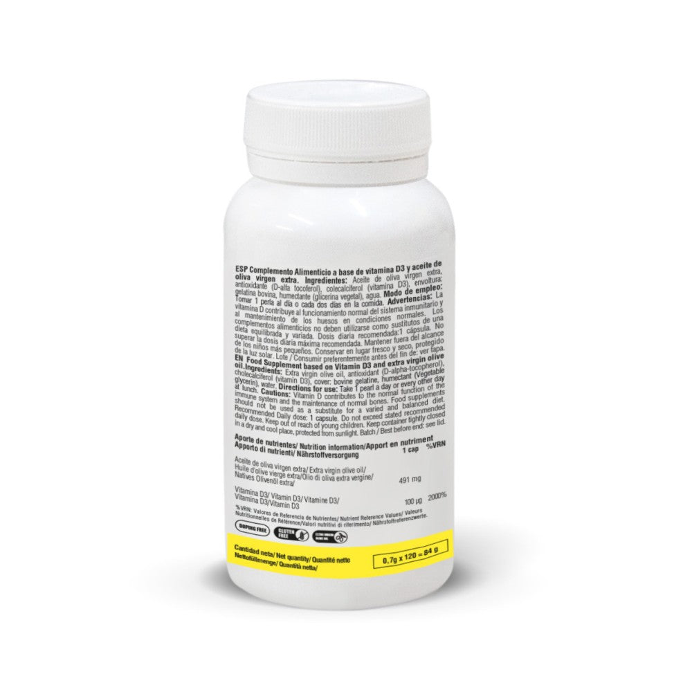 226ers Vitamina D3 4000 UI (120 capsulas)