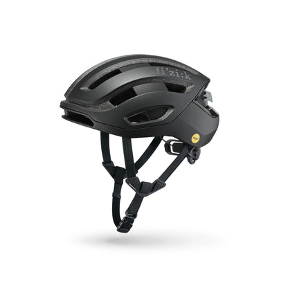 Fizik Kudo - Casco de ciclismo de ruta con Luz roja incluida (Negro)