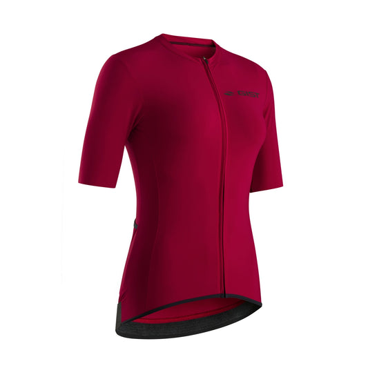 Gist Supremo Jersey - Tricota de ciclismo manga corta mujer (3 colores: Blanco, Negro, Amaranto)