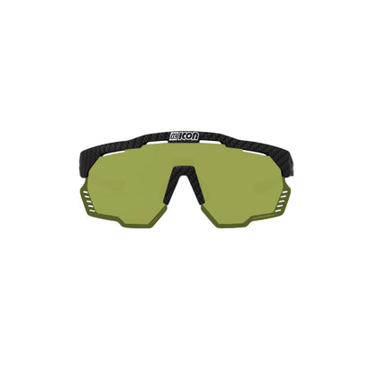 Scicon Aeroshade Kunken Sunglasses Green Trail + Pink Lenses - Anteojos deportivos
