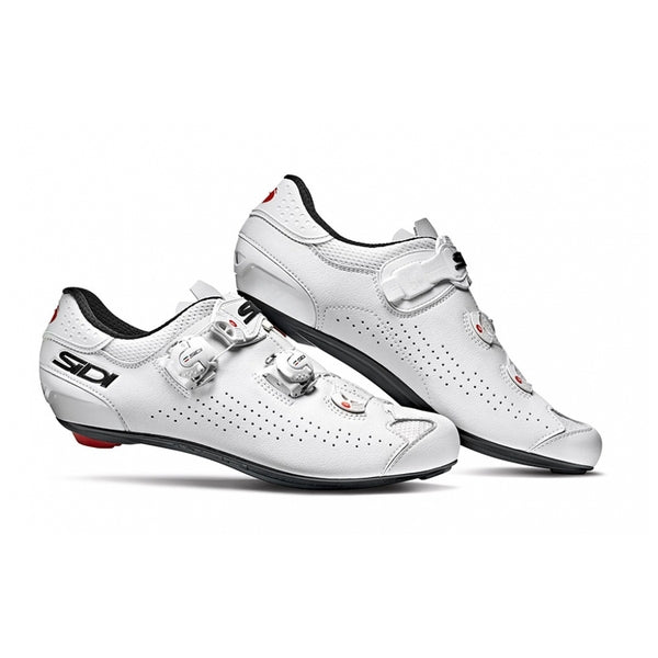 Sidi Genius 10 - Zapato de ciclismo Ruta Blanco