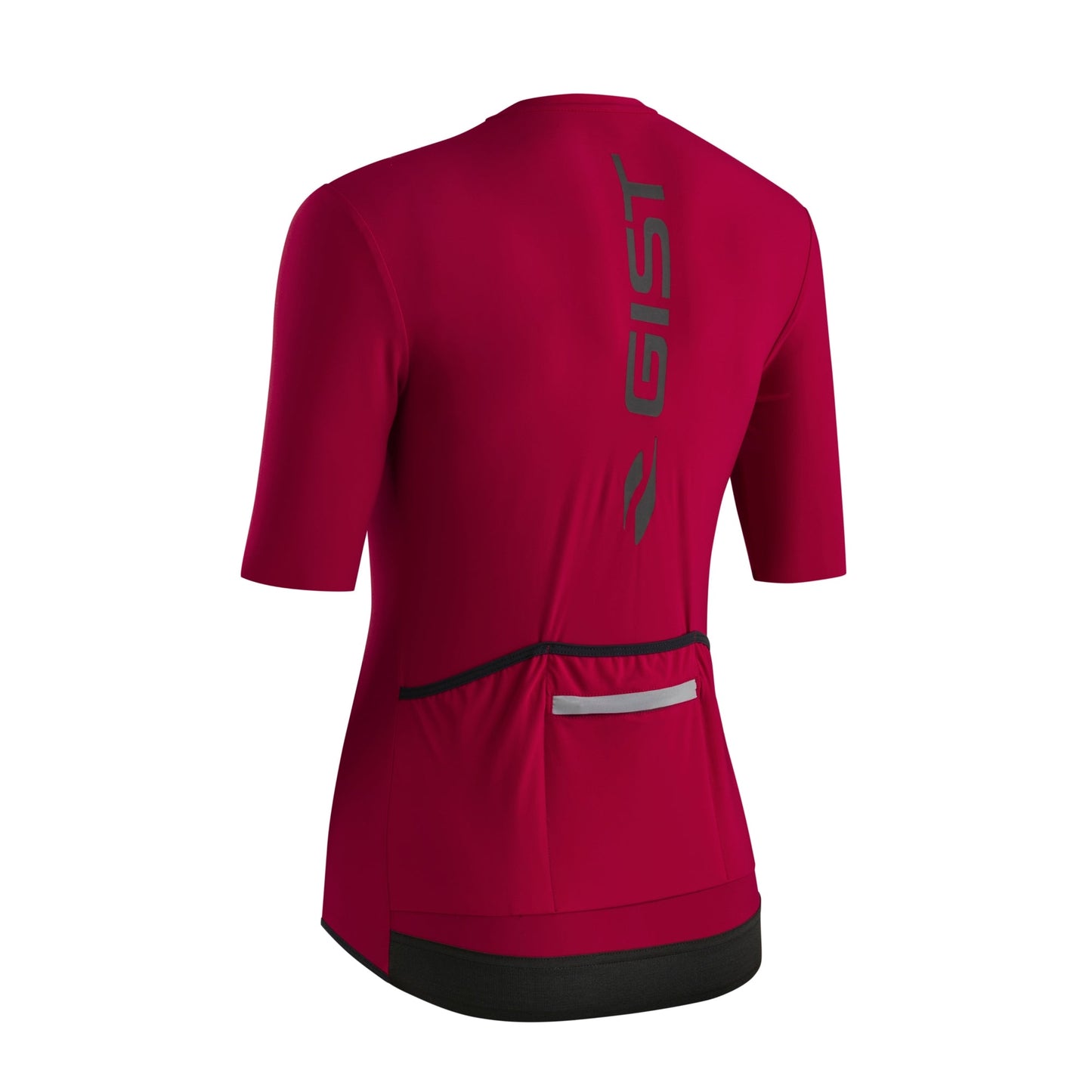 Gist Supremo Jersey - Tricota de ciclismo manga corta mujer (3 colores: Blanco, Negro, Amaranto)