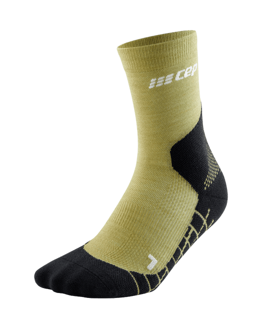 CEP Hiking Light Merino – Calcetines de senderismo de corte medio para hombre