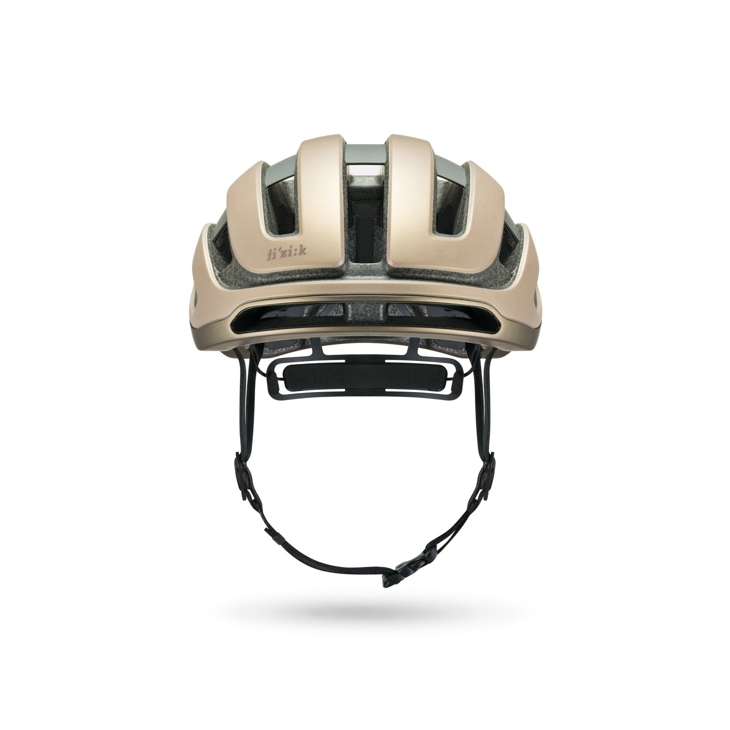 Fizik Kudo - Casco de ciclismo de ruta con Luz roja incluida (Bronce)