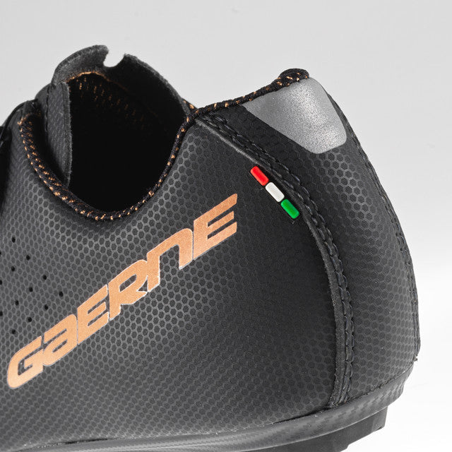 GAERNE G. SPRINT LADY - Zapato de Ciclismo de ruta para Mujer. Suela Nylon y Carbono (Color Negro)