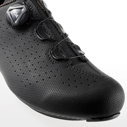 GAERNE G. SPRINT LADY - Zapato de Ciclismo de ruta para Mujer. Suela Nylon y Carbono (Color Negro)