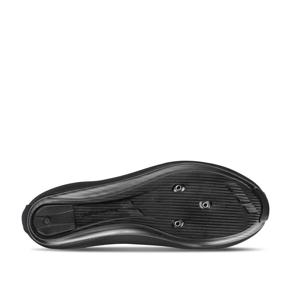 GAERNE G. SPRINT LADY - Zapato de Ciclismo de ruta para Mujer. Suela Nylon y Carbono (Color Negro)