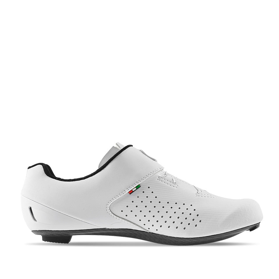 Gaerne Carbon G.FUGA – Zapato de ciclismo de ruta suela full carbono Blanco