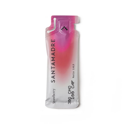 Santa Madre Gel Energético Con Cafeina 30CHO - 30g carbohidratos y 100 CAF (En caja o unidad - 2 sabores)